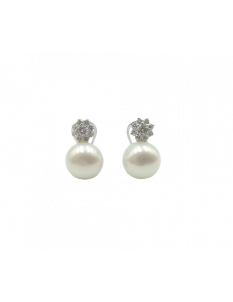 Pendientes "Flor Blanca"... 2