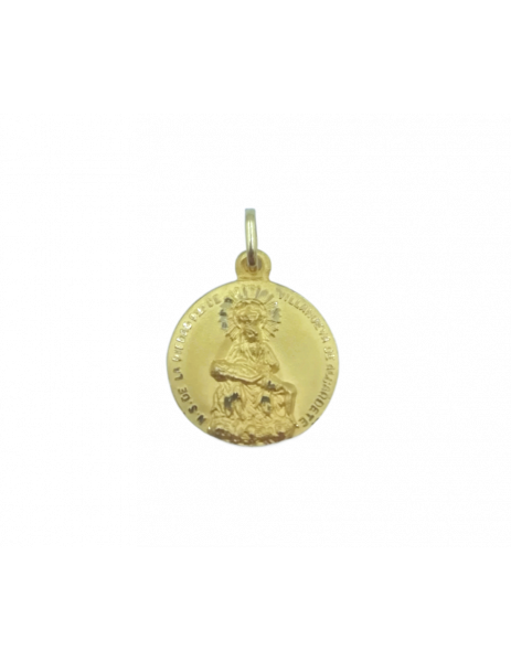 Round medal "Virgen de la...