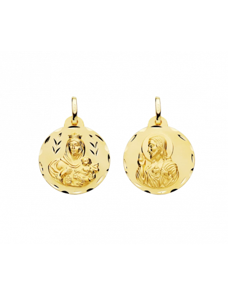 Medalla escapulario "Virgen...
