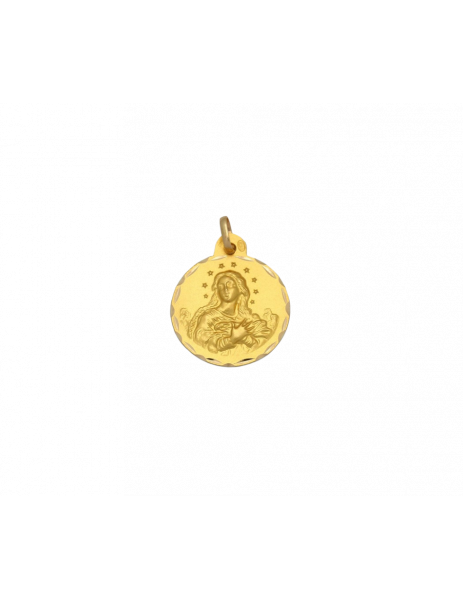 18K Gold Medal "Immaculate...