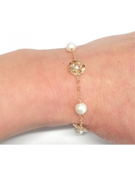 Communion Bracelet "Rose"...