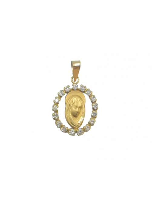 medalla comunion oro