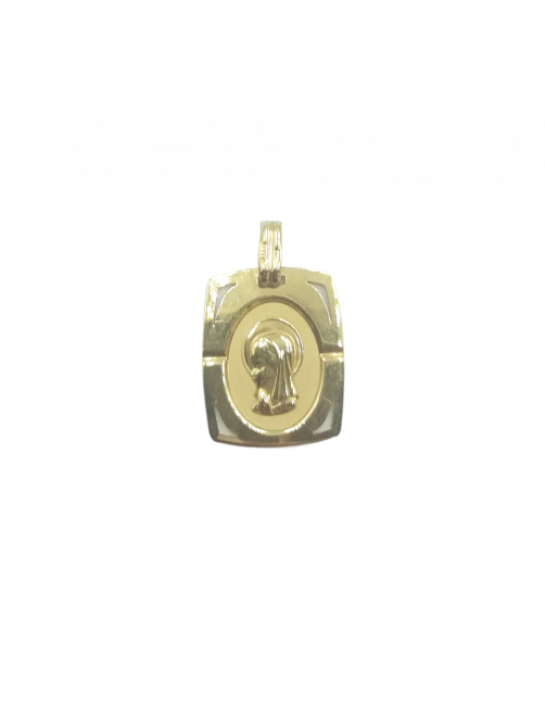 medalla comunión oro