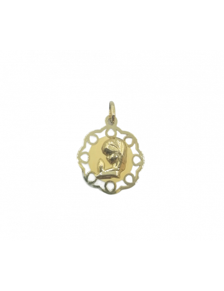 Communion Medal "Inés" Gold... 2