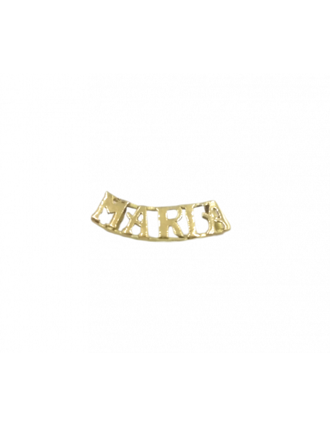nombre maria en oro