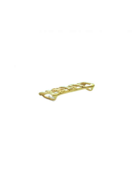 18K Gold "Luisa Name" Pendant 2