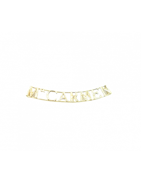18K Gold "Mª Carmen Name"...