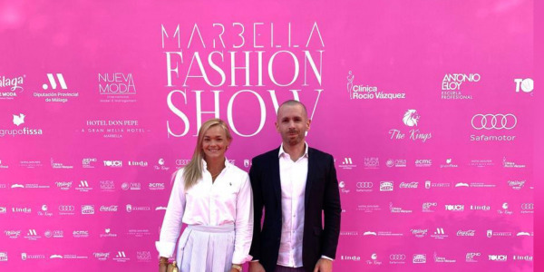 Representación de Beamar Joyería en Marbella Fashion Show 2022